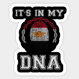 Egypt  It's In My DNA - Gift for Egyptian From Egypt Sticker